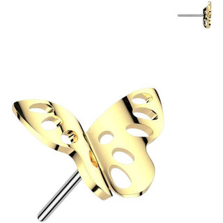 Titane Embout top papillon Enfoncer