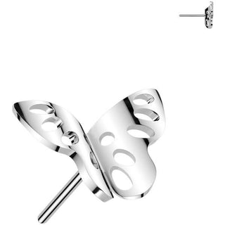 Titane Embout top papillon Enfoncer