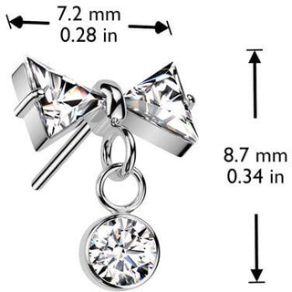 Titane Embout Embout arc zircone Enfoncer