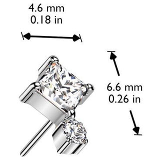 Titane Embout Embout carré zircone Enfoncer