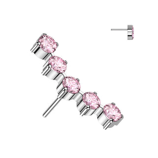 Titane Embout Embout 5 Zircone Enfoncer