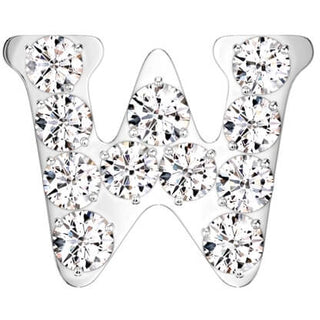 Titane Embout Alphabet Initial Zircone Enfoncer