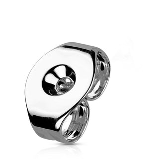 Titane Bouton d'Oreille Papillon Enfoncer