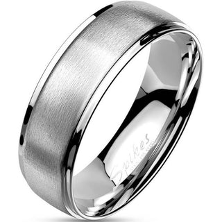 Anneau Argent brossé