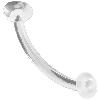 Retainer Barre Courbée Transparent