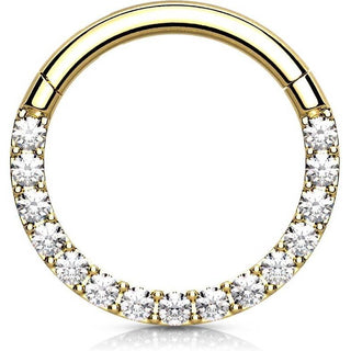 Anneau Zircone Cliqueur