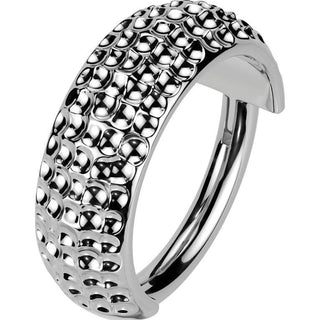 Titane Anneau Coupes de balles Segment