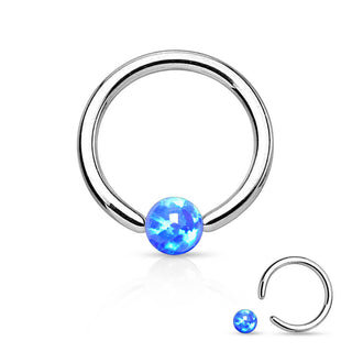 Anneau Bille Opale Argent Bille Captive