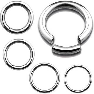 Anneau Argent Segment