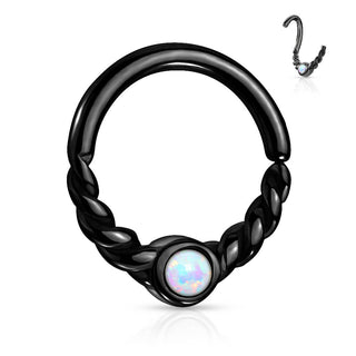 Anneau Opale Ronde Pliable
