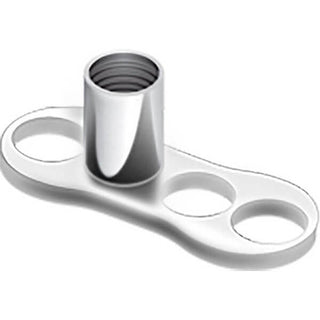 Titane Ancre Dermale Ancre Dermal 3 Trous 2mm