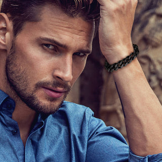 Bracelet Chaîne Noire