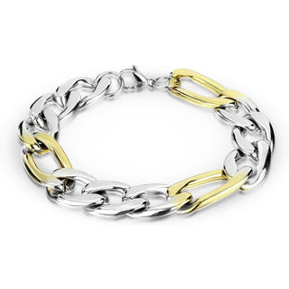 Bracelet Chaîne Argent Or