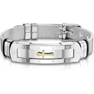 Bracelet Croix Or Argent