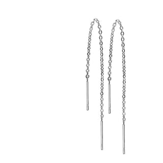 Boucle d'Oreille Pendentif Chaîne