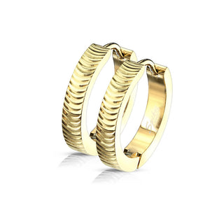 Boucle d'Oreille Cannelé Cliqueur