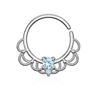 Anneau Zircone Pliable