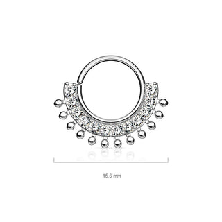 Anneau Zircone Pliable