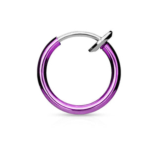 Faux Piercing au nez Anneau