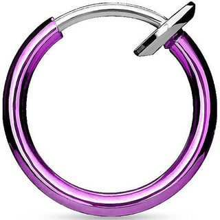 Faux Piercing au nez Anneau