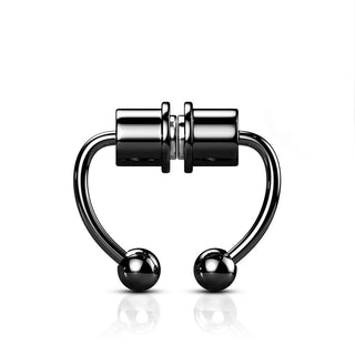 Faux Piercing au nez Aimant Septum Aimant
