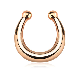Faux Piercing au nez Septum Pliable