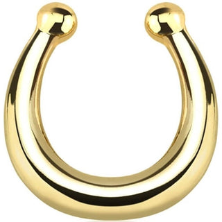 Faux Piercing au nez Septum Pliable