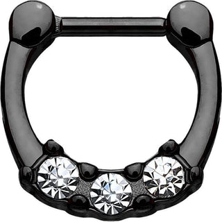 Septum Clicker 3 Zircones Cliqueur