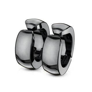 Faux Piercing aux oreilles Boucles d'Oreilles Créoles Arc-en-ciel