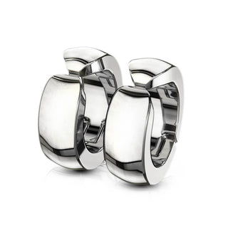 Faux Piercing aux oreilles Boucles d'Oreilles Créoles Arc-en-ciel