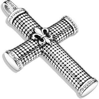 Collier Fleur de Lis Argent