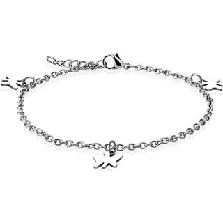 Bracelet Papillon Argent