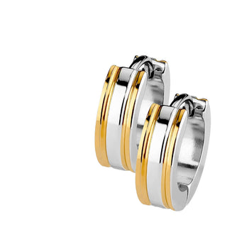 Boucle d'Oreille 2 couleurs Cliqueur