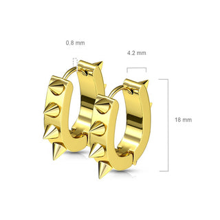 Boucle d'Oreille Pointes Cliqueur