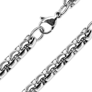 Collier Chaîne Boite Vénitienne Argent
