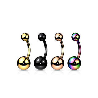 Titane Piercing Nombril Bille