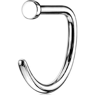 Titane Anneau de Nez Demi Anneau D