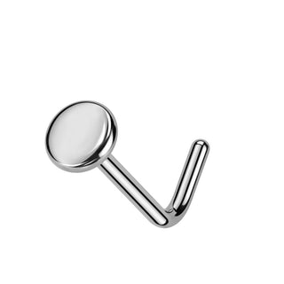 Nez En Forme de L Rond Plat