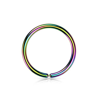 Titane Anneau Multicolore Pliable