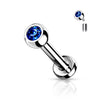 Argent/Bleu