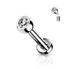 Argent/Transparent