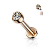 Or rose/Cristal