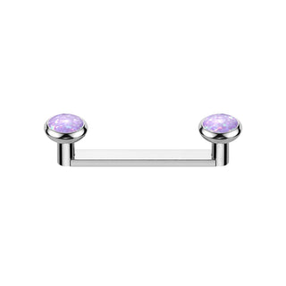 Barre de surface Opale Plat Filetage Interne
