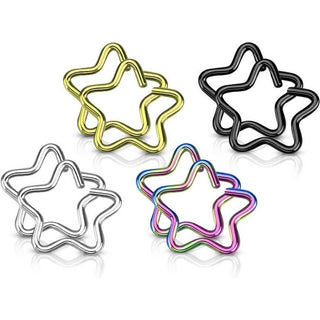 Anneau Étoile Pliable, 4 paires