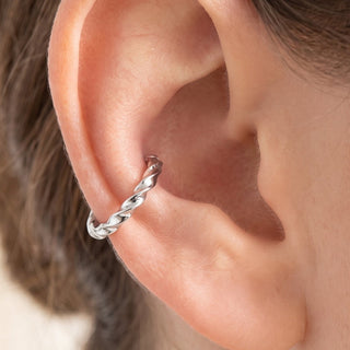 Spiral Piercings – selection on linen