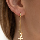 Boucles d'oreilles pendantes