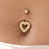 Piercing Nombril Or