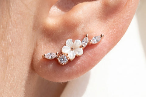 Piercing Oreille Feuille