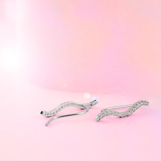 Ear Crawler Wave Zirconia