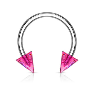Horseshoe Acrylic spike